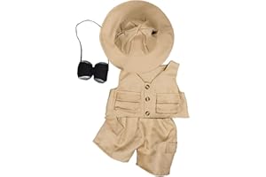 teddy mountain Safari 16 (40cm) Teddy Bear Clothes Outfit for Build a Bear by