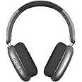 Wentronic Y01 Wireless Over Ear Headphones, Noise Canceling Bluetooth 5.3 Headphones with Microphones,Hi-Res Audio,48H Playtime,Foldable,Breathable Soft Earpads for iOS/Android/Samsung/PC-Space Grey