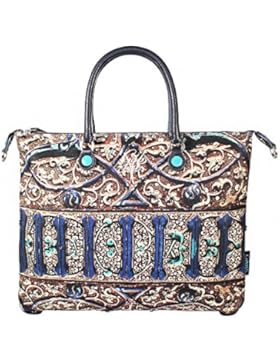 GABS G3 STUDIO Gr.M E17 Print Damen Handtasche Caramica (mehrfarbig)