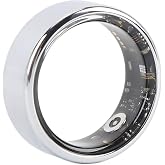 Plyisty Smart Ring, Fitness Tracker Ring, Wireless Sports Health Tracker with App, Activity Tracker (Size 8 (Inner Diameter 1