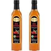 Hanzade Bitkisel Alı&ccedil; Sirkesi 500 ML x 2 Adet Doğal Fermantasyon İ&ccedil;ilebilir Katkısız Cam Şişe