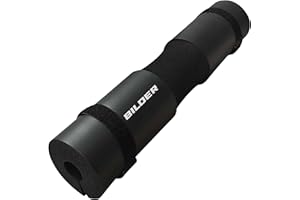BILDER - Barbell Pad, Cuscino Bilanciere per Squat, Affondi e Hip Thrust, Imbottitura in Schiuma e Superficie Antiscivolo - Protegge Fianchi, Collo e Spalle, Attrezzi Palestra Casa