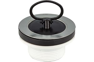 Tecuro Drain Valve Sink Drain Plug 1 1/2 Inch Drain for Sink/Bath/Shower Diameter 70 mm