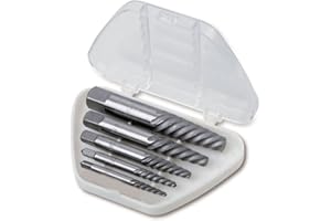 BETA 1430/S5 - Serie di estrattori conici per viti e prigionieri danneggiati destrorsi in astuccio di plastica