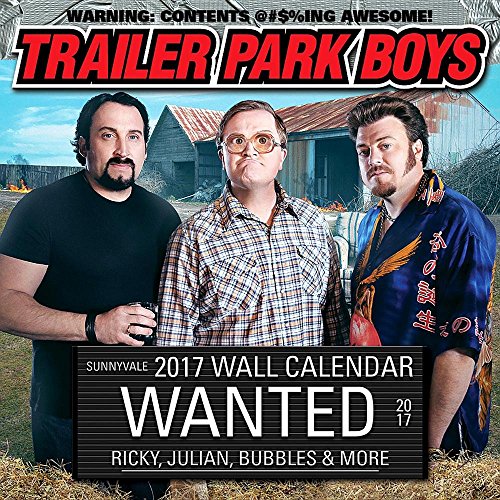 Preisvergleich Produktbild Trailer Park Boys 2017 Wall Calendar