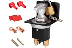 Spurtar Interruttore della batteria auto 12 V 24 V 36 V mette Vergrendelplaat 500 A Batterij hoofdschakelaar, Isolator voor Auto, Vrachtwagen, Legare, Campeggio, Boot, Graafmachine, trattore
