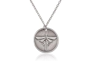 Defresit The Last Of Us Firefly naszyjnik medalion Punk Trap Film Games Series wisiorek dla mężczyzn i kobiet Last Survivors Firefly kolor srebrny, Nie dotyczy