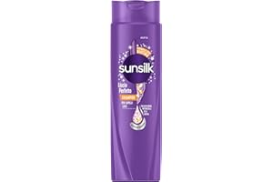 Sunsilk, Shampoo Liscio Perfetto, Shampoo per Capelli Lisci a Lungo e Setosi, Formula Active Fusion con Olio di Argan, Proteine della Seta e Biotina per Capelli Visibilmente Sani, 250 ml