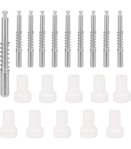 Housoutil Loquets À Piston Pour Moustiquaire De Fenêtre - 10