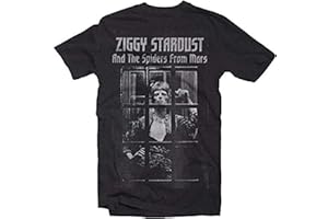 Amplified David Bowie - Ziggy Stardust Spiders from Mars - Unisex T-Shirt