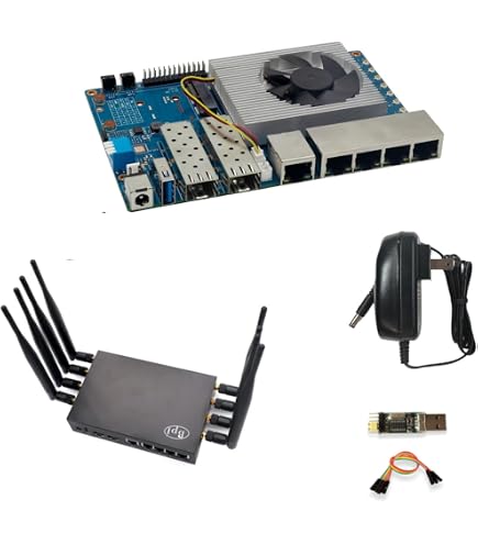 Carte Routeur Banana Pi BPI-R4 Lite - Processeur MT7987A Quad-Core, 2 Go DDR4, Ports 2.5G & 1G - Pour Réseau Et IoT - 8