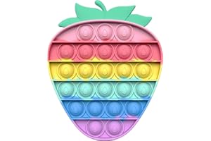 Ousyaah Pincez Sensorielle Jouet, Push et Pop Bubble Sensory Fidget Toy, Rainbow Figit Jouet Autisme Besoins spéciaux Anti-Stress, Jouets Amusants et Jouets Éducatifs