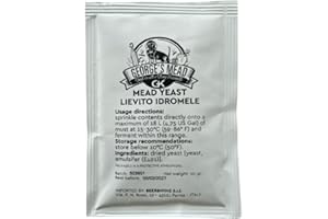 BEER & WINE 2x LIEVITO PER IDROMELE GEORGE’S MEAD YEAST (10 GR.) MEAD M05