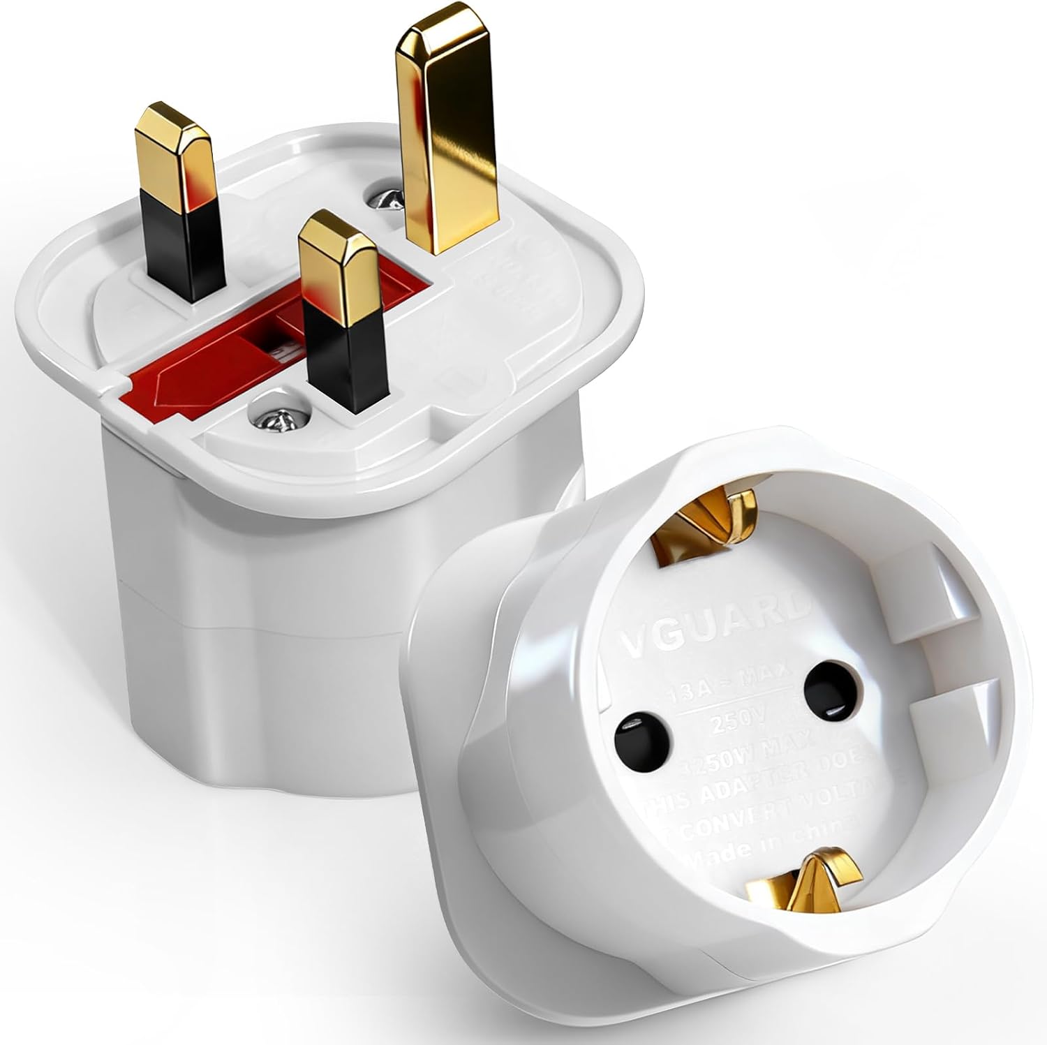 Avis d'Expert & Test Approfondi : VGUARD European to UK Plug Adaptor BS8546 Cer (Sélection)