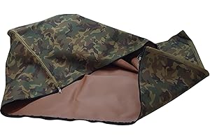 ARTICULOS DE CAZA Bolsa de Transporte para Jabalí, 160x100 cm, Cordura Camuflaje, Doble Capa