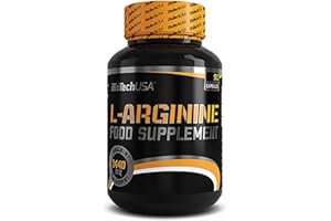 BioTechUSA L-Arginine Capsules | 1000mg par portion | Essentiel pour les Athlètes | Support de l'Oxyde Nitrique | 90 Gélules
