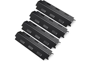 98531 Flavorizer Bar für CharBroil,Thermos,Master Forge, Savor Pro, Outback Meteor Grillteil, 4 PACK Grill-Ersatzteile für Char-Broil, Wärmezelt aus Porzellanstahl, Brennerdeckel& Ersatzteile