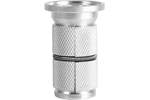 Dioche Auriculares del Vástago de la Bicicleta, Accesorio Ampliado Horquilla de Carbono de Alta Resistencia del Perno de la Extensión de la Bicicleta de 28.6mm para la Bici del Camino