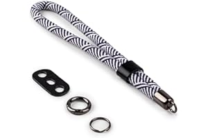 VOVMOEYA Pasek na Rękę i Nadgarstek do Aparatu dla Fujifilm X100V XT5, Nikon Z5 Z30 Z50, Canon EOS R50 M50 G7X Mark III, Sony A6100 A6400, Leica