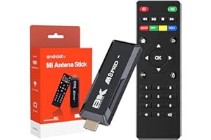 LIFETTER Smart TV Stick, Compatible pour chromecast et HDCP 2, WiFi, Bluetooth, Netflix, Youtube, Prime vidéo. Jusqu'en 4K HDR10,CEC