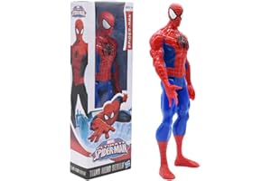 OBLRXM Spiderman Action Figure, Spiderman Giocattolo, The Avengers Personaggio da Collezione da 30 cm Spider-Man Giocatolo, Spiderman Action Figure per Bambini dai 4 Anni in su