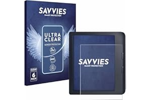 savvies (6 Pezzi Pellicola Protettiva per Kobo Libra 2 Protezione Schermo Trasparente