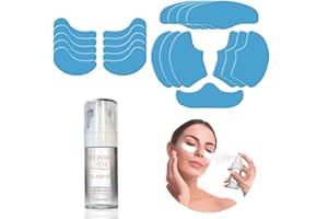 Velform Renew, maschera anti-rughe, per occhi, collo, fronte e guance, con spray proteico al collagene, trattamento efficace, per ridurre le rughe (1 scatola (21 patch))
