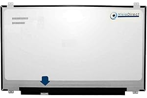 Visiodirect® Bildschirm LCD Display 17.3" LED typ B173HAN01.0 für Laptop