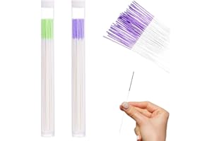 JEYORZY 120 Pcs Cuidado Posterior Del Piercing, Limpiador De Agujeros De Oreja, Limpiador De Agujeros De Piercing Desechable, Limpiador de Agujeros Pendientes, Para Orejas Perforadas, Azul, Morado