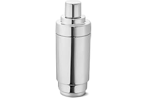 ‎GEORG JENSEN Georg Jensen Manhattan Cocktail Shaker, SS, 0,75l, Edelstahl, silber, 10 x 10 x 20 cm