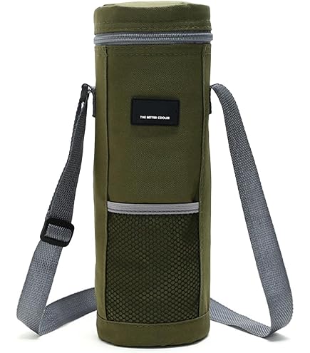 Borse Termiche Per Bottiglie (2 Pezzi) - Manicotti Isolanti Per Acqua E Bevande, Ideali Per Sport E Campeggio, Colore Blu Navy