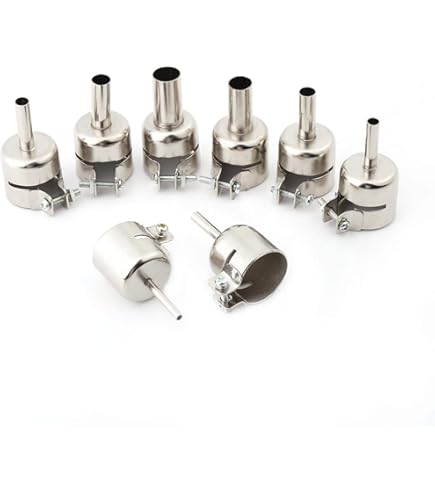 12 Ugelli Per Pistola Ad Aria Calda - Set Per Stazione Di Saldatura 850, Acciaio, Varie Forme