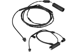 EVGATSAUTO Capteur de plaquette de frein avant, capteur de plaquette de frein avant + arrière pour E46 E85 320i 323Ci 323i 325Ci 34351164371 + 34351164372