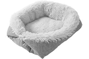 DtgEcd Cat Bed, Cat Igloo Bed for Indoor Cats, Cozy Sleeping Bag, Portable Pet Bed, 61 X 51 Cm