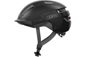 ABUS Purl-Y ACE Casque de Vélo avec Lumière LED - Convient aux E-Bike et S-Pedelec - Casque de Haute Sécurité et Design - Certifié Norme NTA pour Adultes et Adolescents - Taille S, Noir