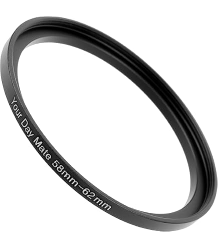 Belmalia Kit 8 Bagues D'Adaptation Step-Down Lentilles 82-49mm Pour Canon Nikon Olympus