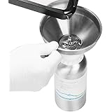 Sovol Entonnoir 3D en acier inoxydable, filtre en résine pour imprimante 3D SLA/DLP/LCD résine UV, filtre double filtre pour