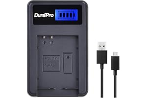 DuraPro NB-5L Battery LCD Charger Replacement for Canon PowerShot SX200 IS,SX210 IS,SD990 IS,SD700 IS,SD790 IS,SD800 IS,SD850 IS,SD870 IS,SD880 IS,SD890 IS,SD900,SD950 IS,SD970 IS Digital Cameras