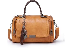 BUKESIYI Mujer Bolsos Bandolera Vestir Casual Bolsos de Mano Convertible PU Cuero Piel CCES77152