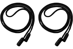 XIELBIS Secure Glasses Cord,Spectacles Cord,Glasses String, Glasses Straps For Men & Women - Secure, Comfortable, and Stylish Eye Wear Accessory for Kids Adult(Black)