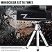 Produktbild FOONEE Monokular Teleskop, 12 x 50 High Power Prism Monokular BaK4 Prism Low Night Vision Wasserdicht beschlagfrei Smartphone Adapter Stativ Halter für Vogelbeobachtung Camping Wandern Reisen Wildlife 16*50