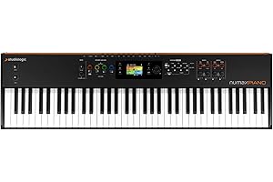 STUDIOLOGIC - NUMA X PIANO 73 Piano Digitale Stage, Motore Sonoro Multi-sintesi, MIDI Controller 4 Zone, Mixer Digitale 4 Canali, Interfaccia Audio/USB, Tastiera Pesata 73Tasti, 3 Contatti, Aftertouch