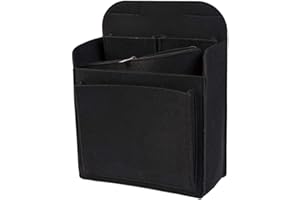 luxdag Rucksack Organizer aus Filz für Fjällräven Kanken 13L & 16L (Farbe & Größe wählbar) - Taschenorganizer für Rucksäcke mit herausnehmbarer Reißverschlusstasche für 13 Zoll Notebook