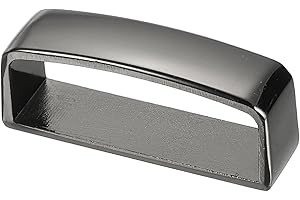 PATIKIL Belt Loop Keepers, Alloy Belt Strap Ring Men's Buckle for DIY Craft Fixing