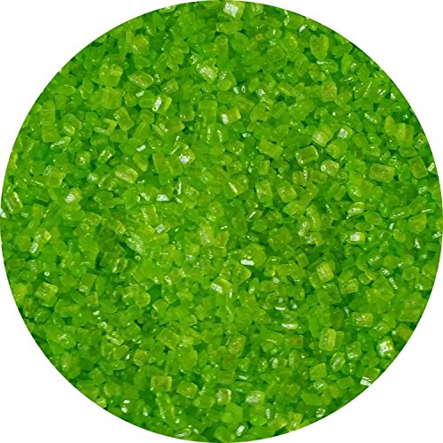 yagma Cake Pops – 100 Stück – 15 cm Bio papier weiss inkl. Promopack Regenbogen Glimmerzucker - 5