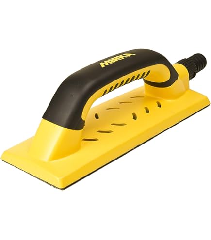 Levigatrice Manuale Per Muri - 70x198mm, Con 5 Dischi Abrasivi Da P80 A P320 - Foto 12