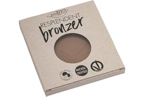 PUROBIO Terra Compatta Resplendent Bronzer Refill 01 Marrone Pallido - 9 Gr