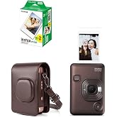 Fujifilm Instax Mini Liplay Hybrid Deep Bronze Fotoğraf Makinesi 20'Li Film Liplay Uyumlu &Ccedil;antalı Set