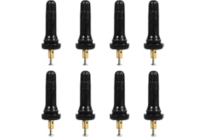 EIAIGKY 8 Pieces TPMS Valve Stem Tyre, Tire Pressure Monitoring Sensor Valve Stem Anti-Explosion Rubber Valve Stems Compatible with Buick Enclave, Encore, Verano, Regal, Lucerne, LaCrosse Car Safety Accessory