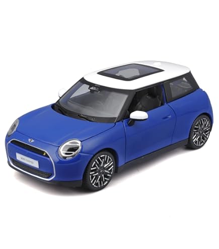 MINI Genuine Miniature Cooper S 1:18 Scale Die Cast Island Blue